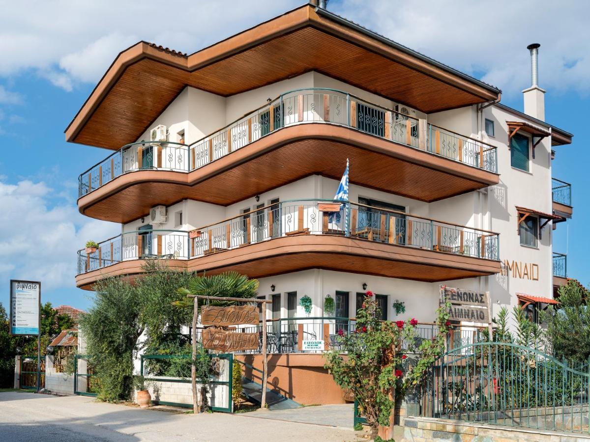 Limnaio Hotell Khrisokhórafa Eksteriør bilde